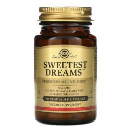 Solgar Sweetest Dreams, 30 Vegetable Capsules